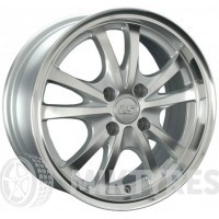 LS Wheels LS206 6.5x15 4x100 ET 42 Dia 54.1 (GMF)